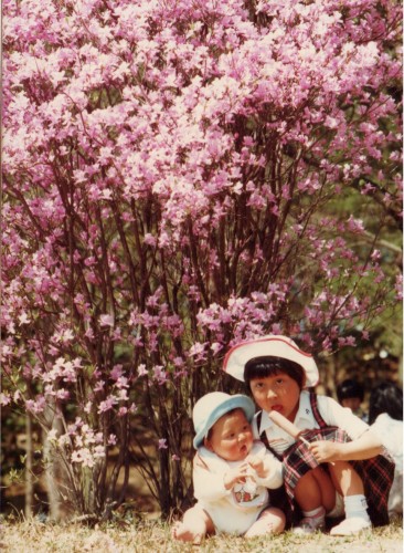 My Sister and me long time ago...